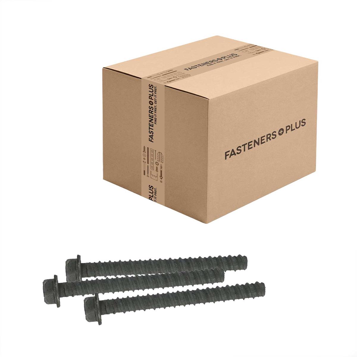 Tapcon 1/2" x 5" LDT Large Diameter Concrete Screw, Hex Head - Zinc | Qty. 150 (Carton)