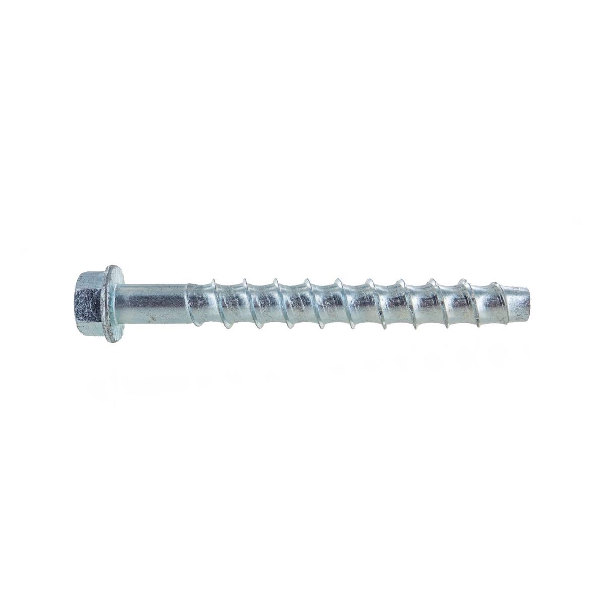 3/8" x 4" Conquest Large Diameter Concrete Screws - Zinc, Pkg 50