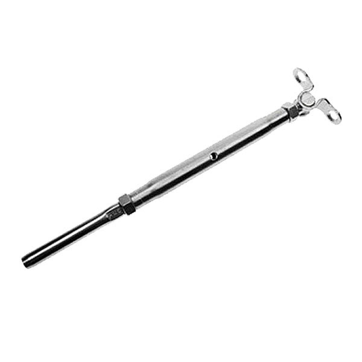 5/16" x 4-3/16" Deck Toggle/Swage Stud Stainless Steel Turnbuckle | 3/16" Cable