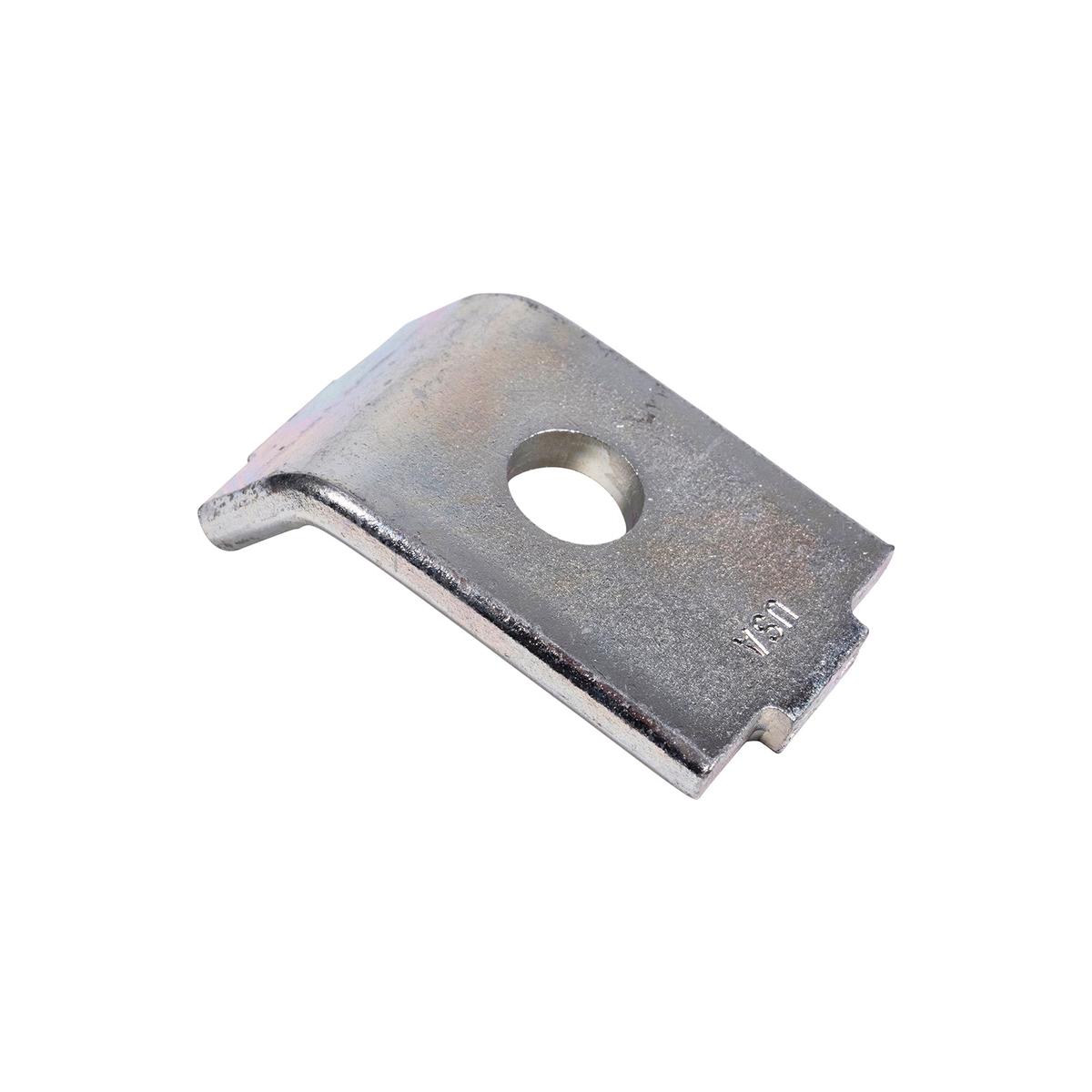 Channel-to-Flange 1-Hole Beam Clamp - Electro-Galvanized