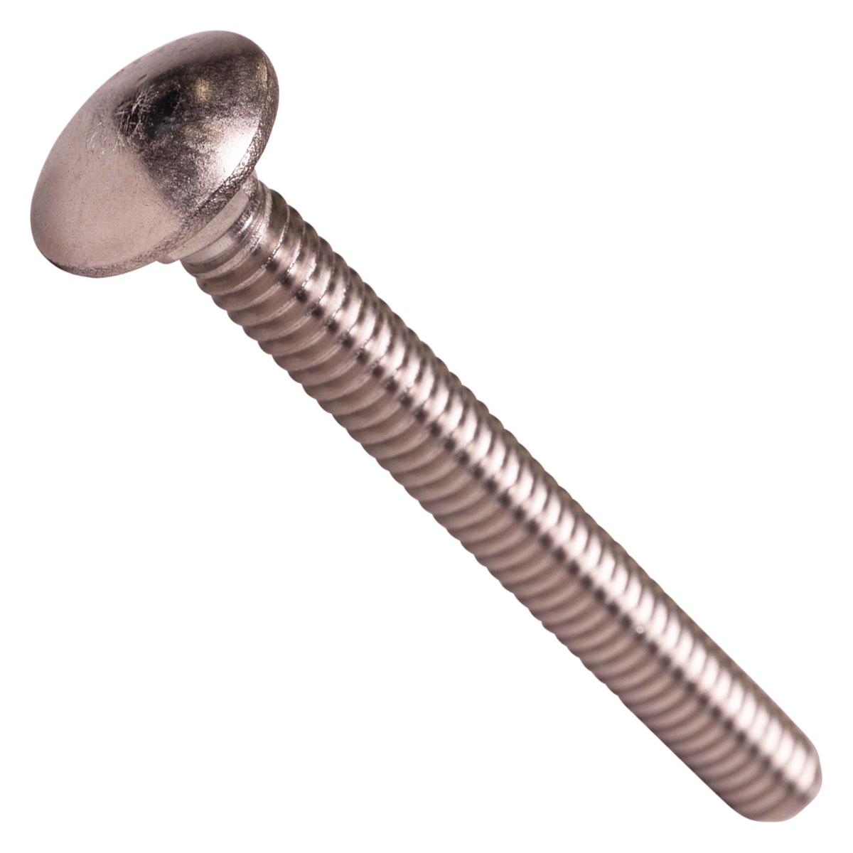Conquest 1/4" x 2-1/4" Carriage Bolt - 18-8 Stainless Steel | Qty. 28,800 (Pallet)