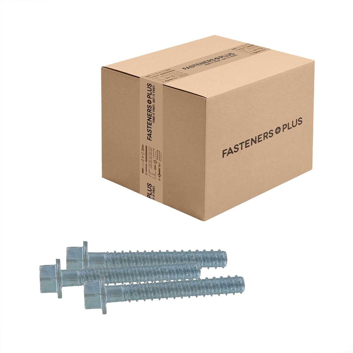 Tapcon 5/8" x 4" LDT Large Diameter Concrete Screw, Hex Head - Zinc | Qty. 100 (Carton)