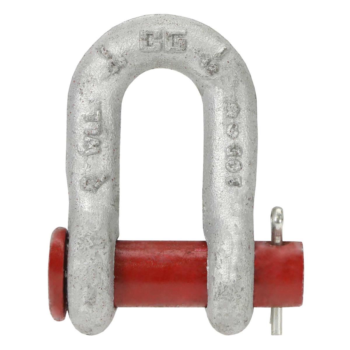 1-1/8" Crosby Round Pin Chain Shackle | G-215 - 9.5 Ton