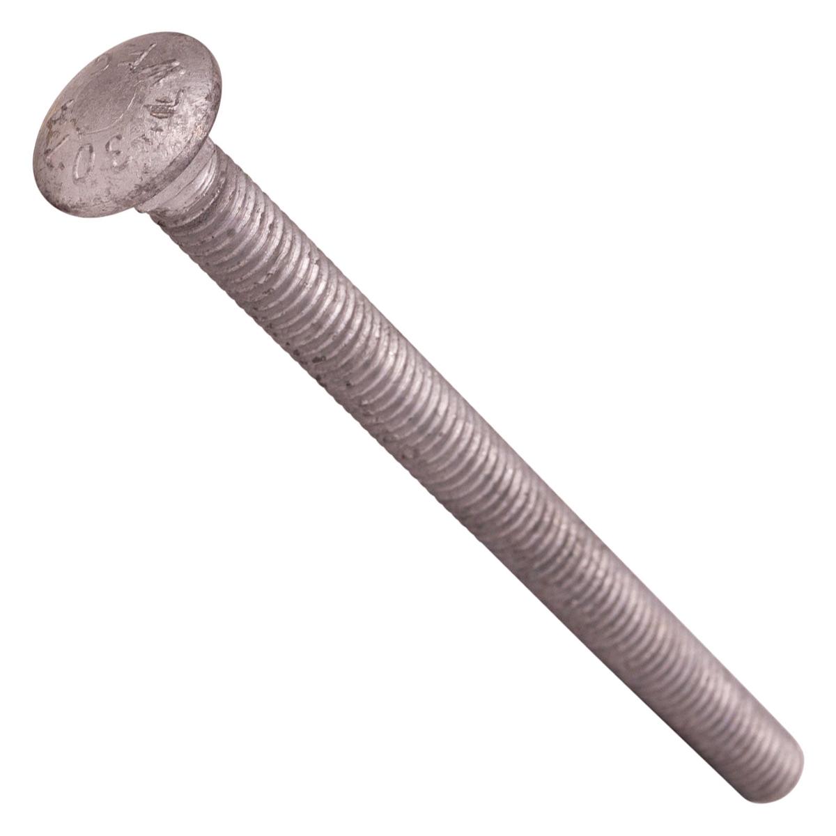 Conquest 3/8" x 5" A307 Carriage Bolt - Hot Dip Galvanized | Qty. 8,100 (Pallet)