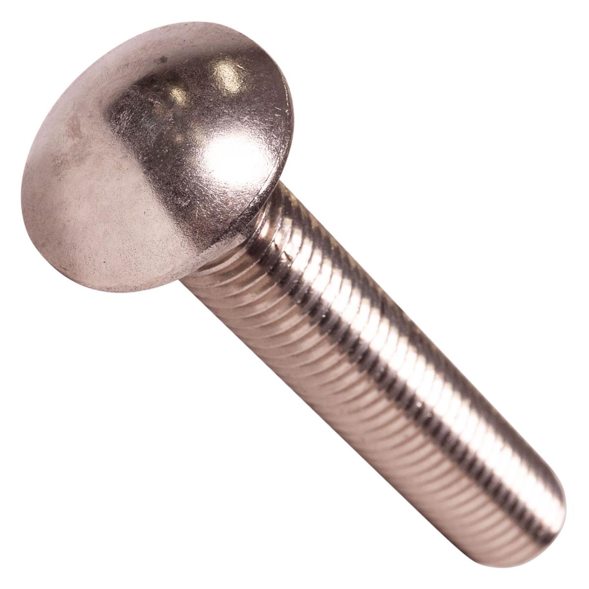 Conquest 5/8" x 3-1/2" Carriage Bolt - 18-8 Stainless Steel | Qty. 75 (Carton)