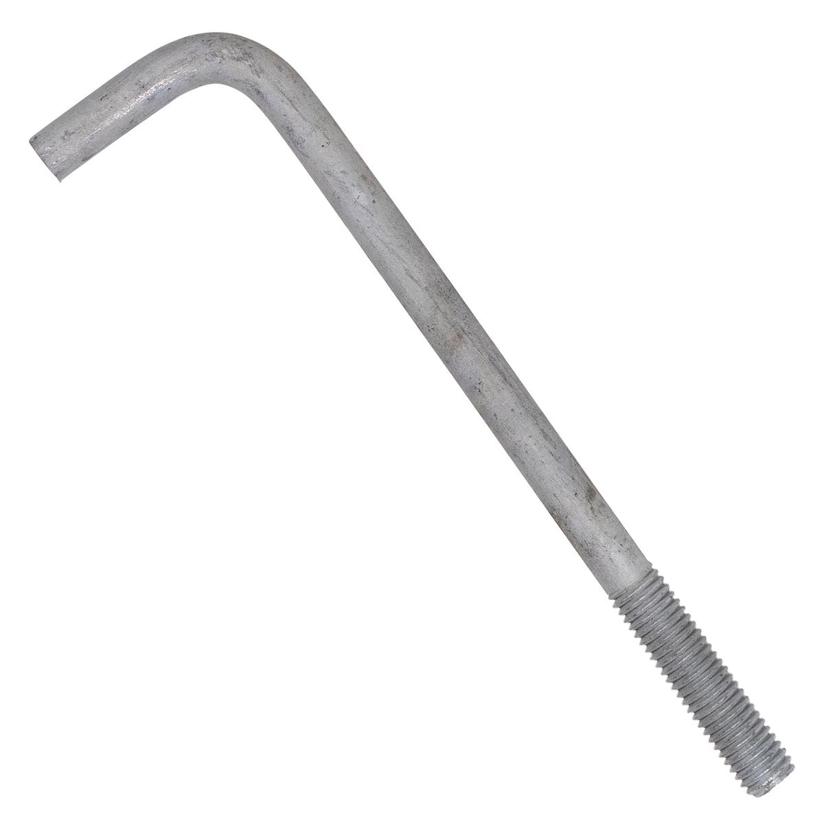 1/2" x 8" L-Bolt Concrete Anchor Bolt - Hot Dip Galvanized