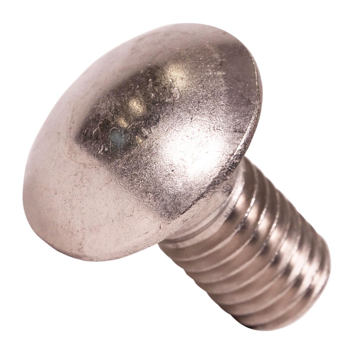 Conquest 1/2" x 1" Carriage Bolt - 18-8 Stainless Steel