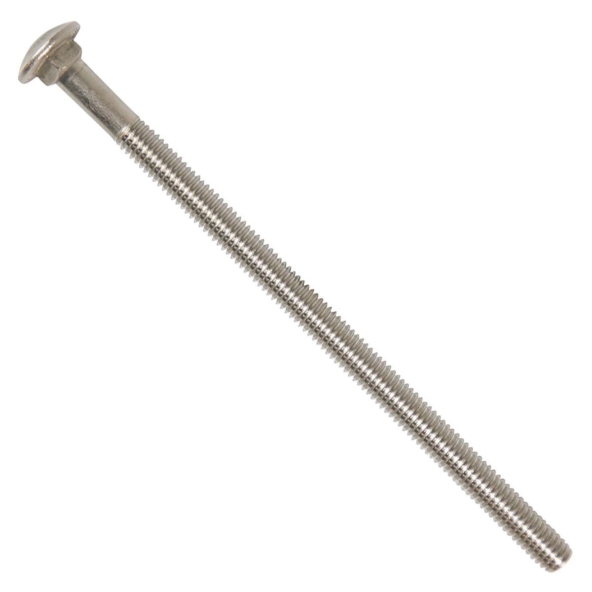 Conquest 3/8" x 7" Carriage Bolt - 316 Stainless Steel