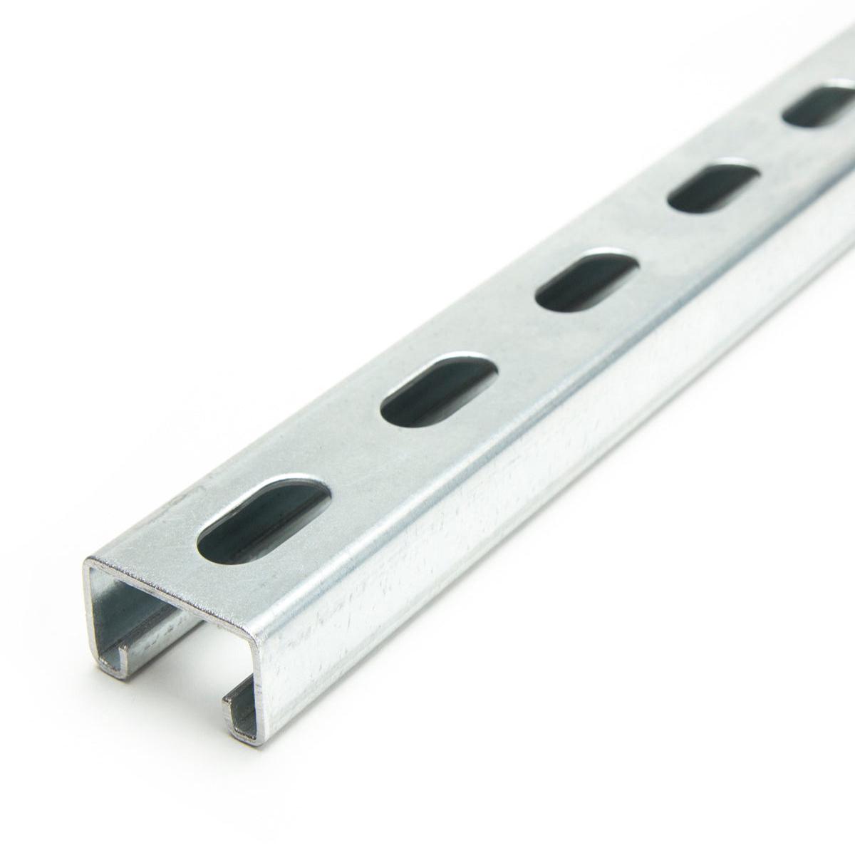 1-5/8" x 13/16" Strut Channel with Short Slots 10 ft. - 316 Stainless Steel