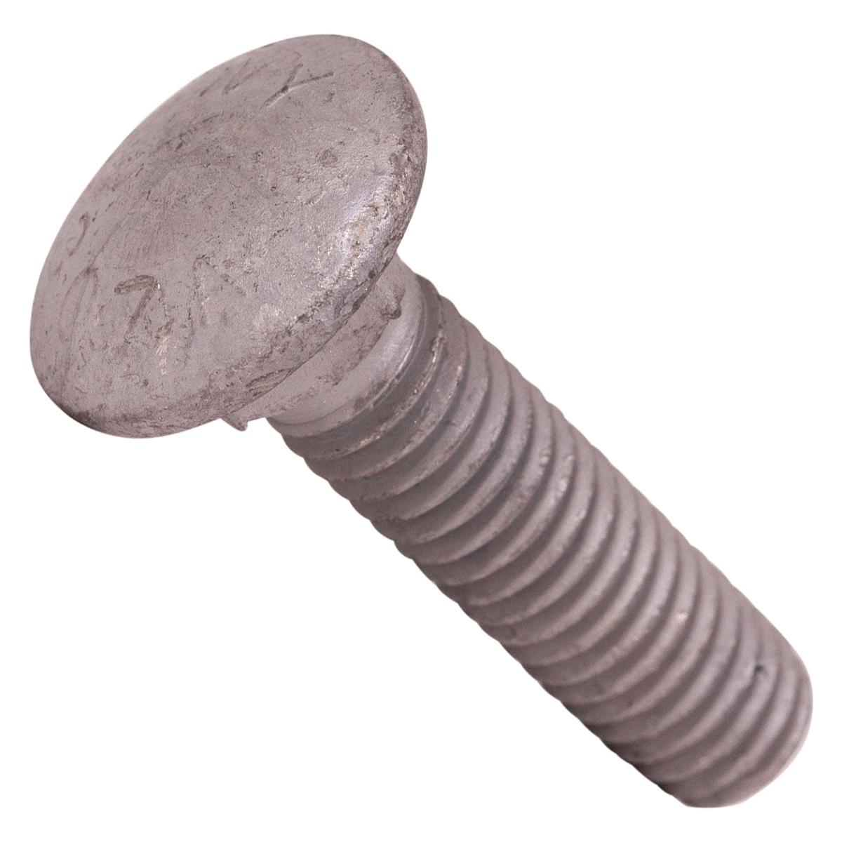 Conquest 3/8" x 1-1/2" A307 Carriage Bolt - Hot Dip Galvanized | Qty. 29,700 (Pallet)