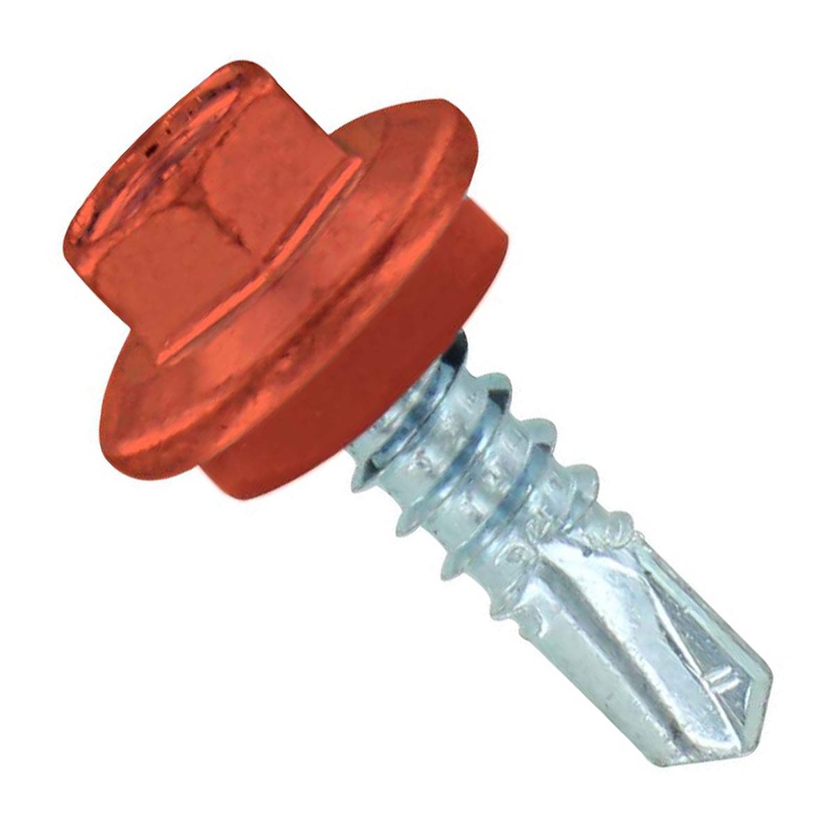 ST Fastening #12 X 3/4" Self-Drilling Maxx Steelbinder Metal Roofing Screw, Hex-Washer Head - Copper | Qty. 120,000 (Pallet)