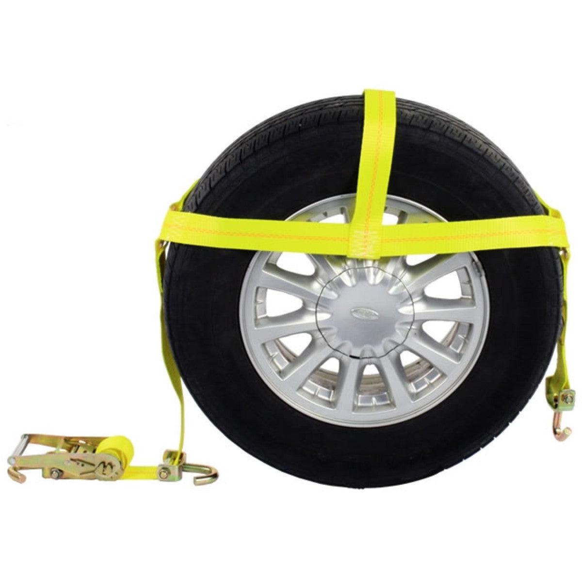 Wheel Bonnet with Swivel Hooks & Ratchet