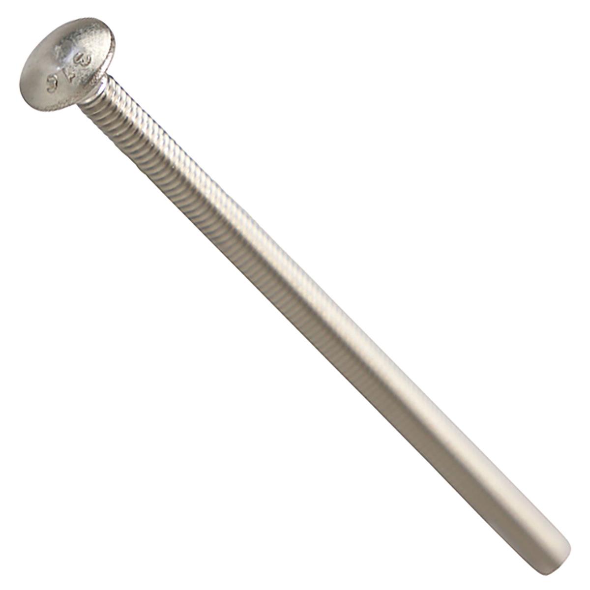 Conquest 1/4" x 5" Carriage Bolt - 316 Stainless Steel