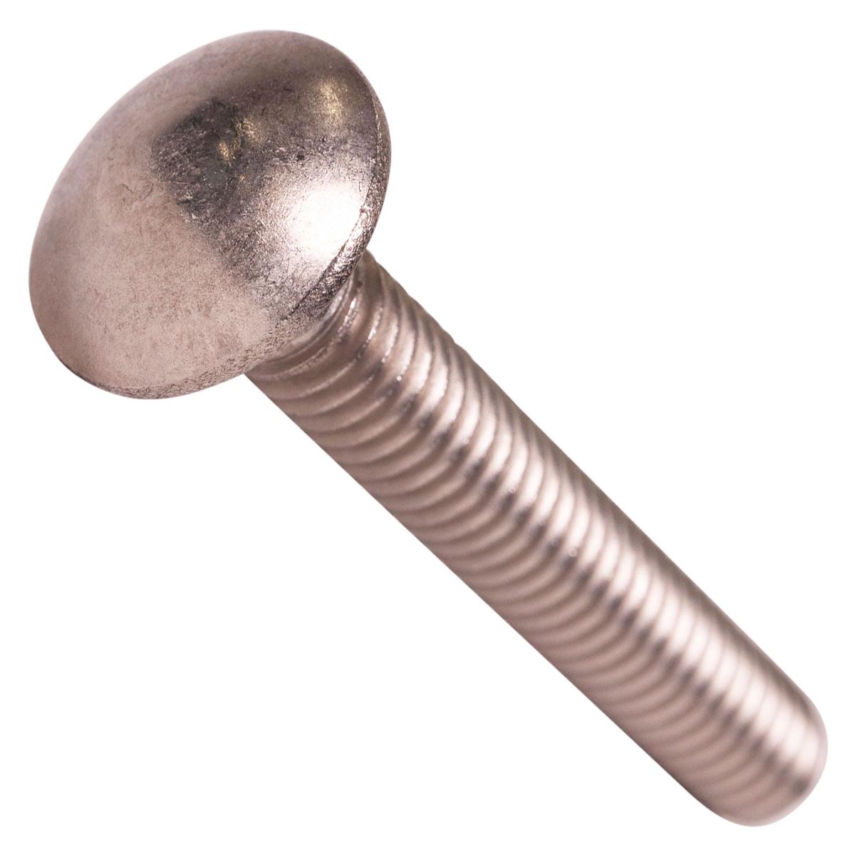 Conquest 5/16" x 2" Carriage Bolt - 18-8 Stainless Steel | Qty. 500 (Carton)