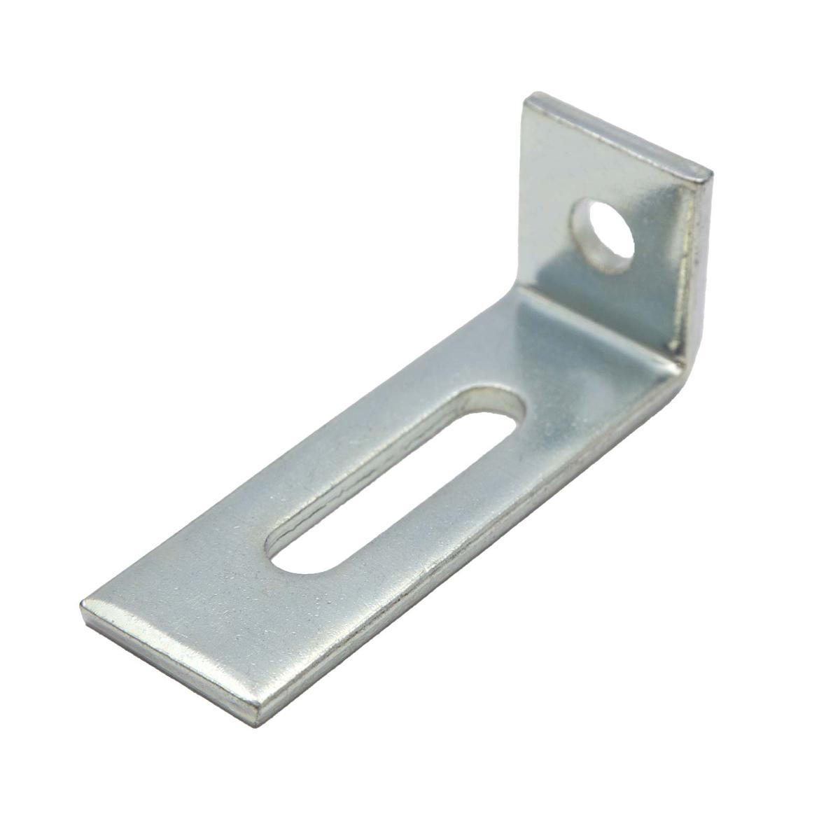 Hole-Long Slot Strut Angle 4-7/8" x 1-7/8"- Electro-Galvanized