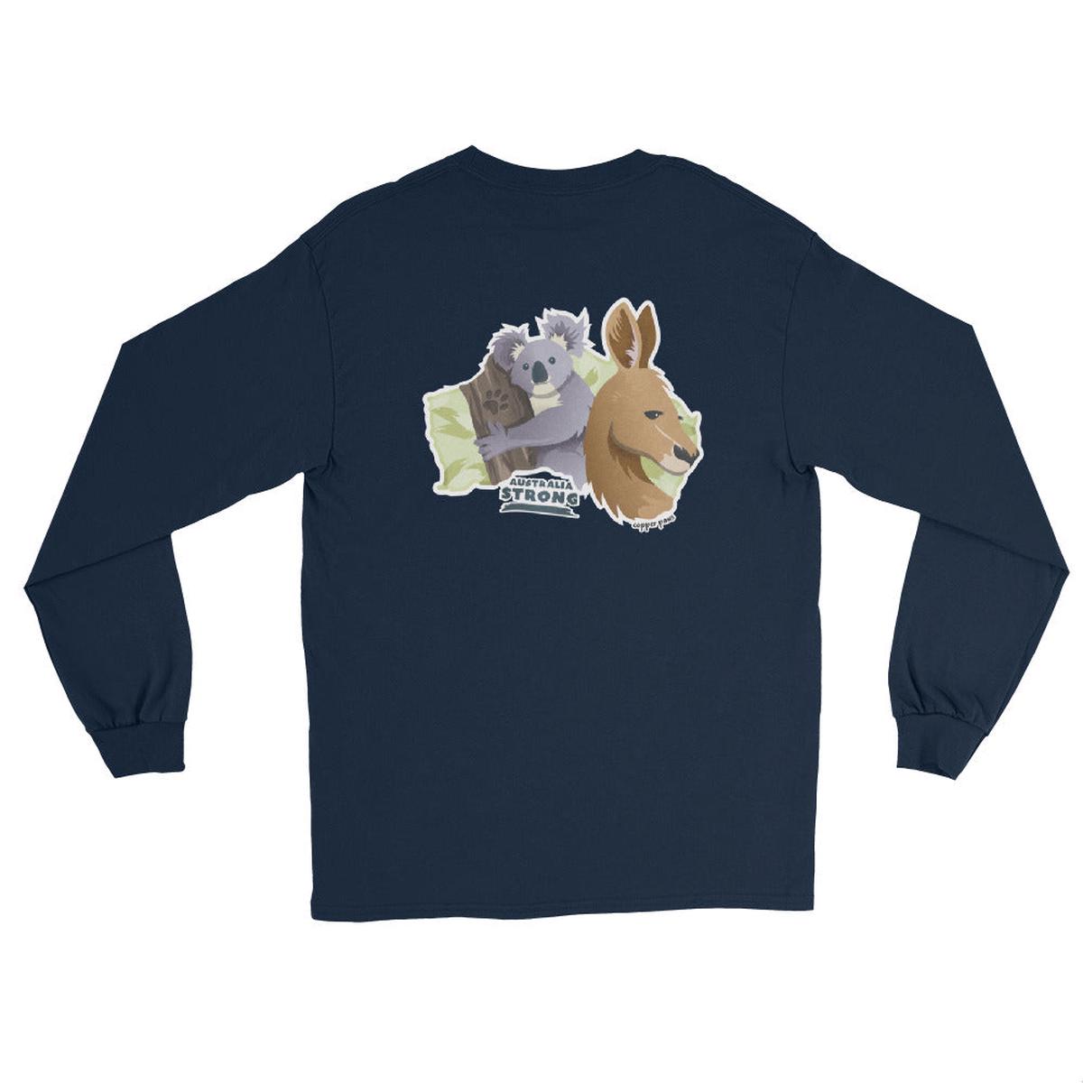 Outback Long Sleeve Shirt - Navy | XL
