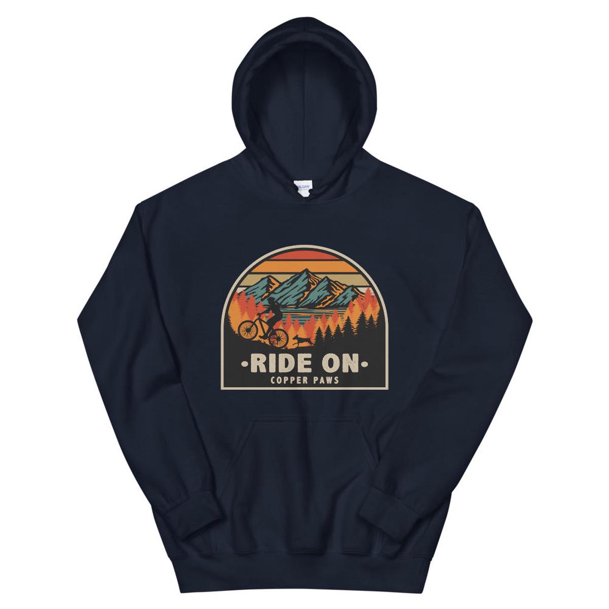 Ride On Hoodie - Navy | M
