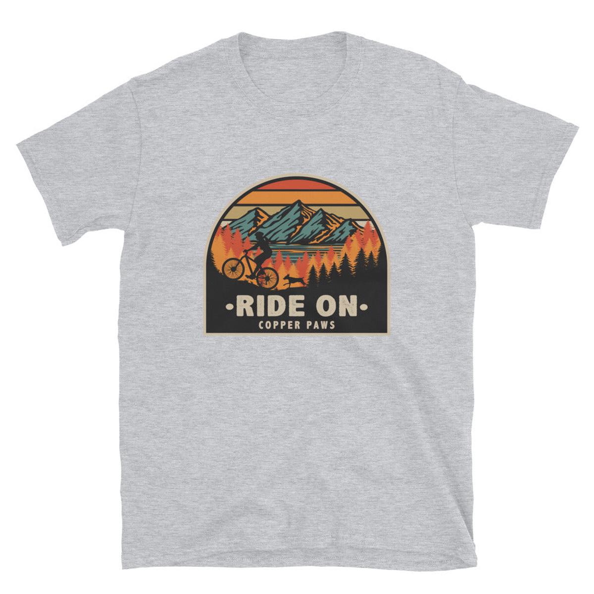 Ride On Tee - Sport Grey | L