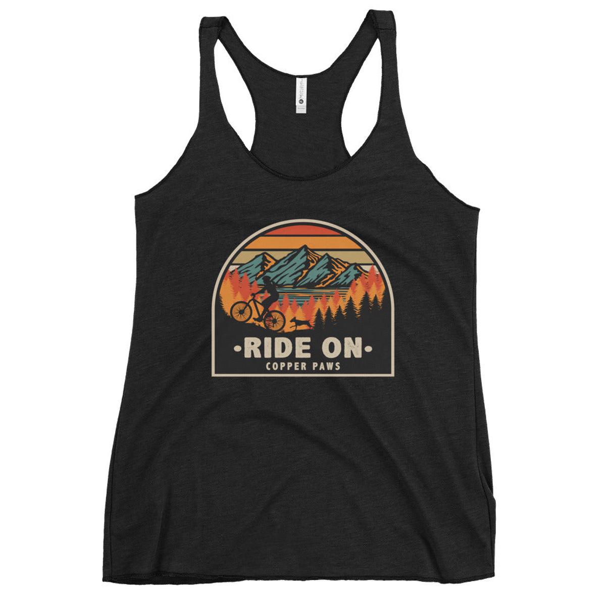 Ride On Women's Tank - Vintage Black | M