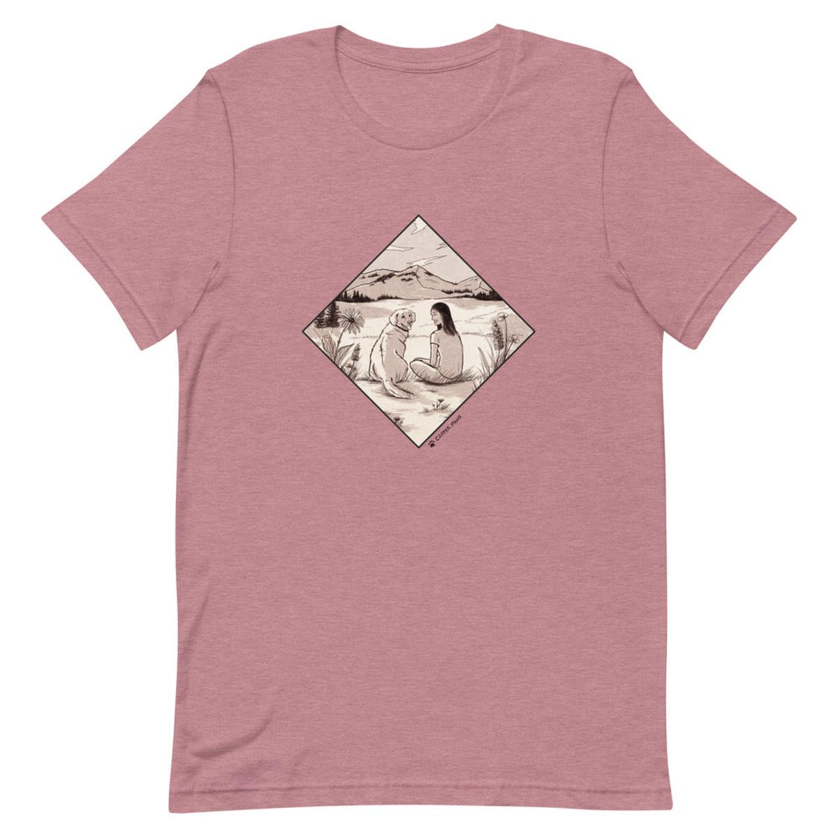 Roan Mountain Tee - Heather Orchid | L