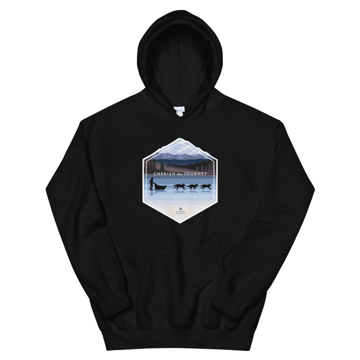 Sledding Journey Hoodie - Black | S