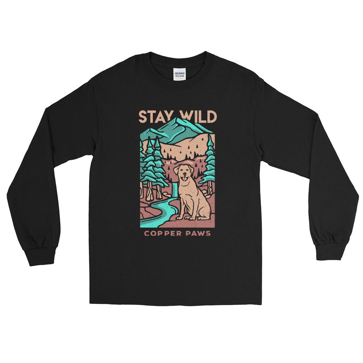 Stay Wild Long Sleeve Shirt - S