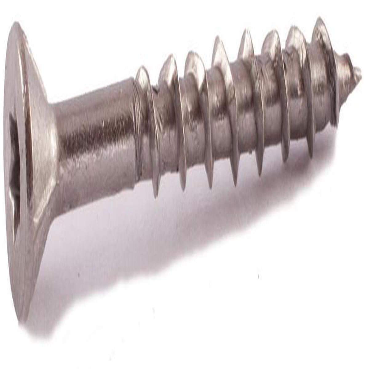 #10 x 1 1/2 Simpson Flat-Head Deck-Drive DWP Wood Screws 305 Stainless Steel (T25) - Box (1 lb. - 134)