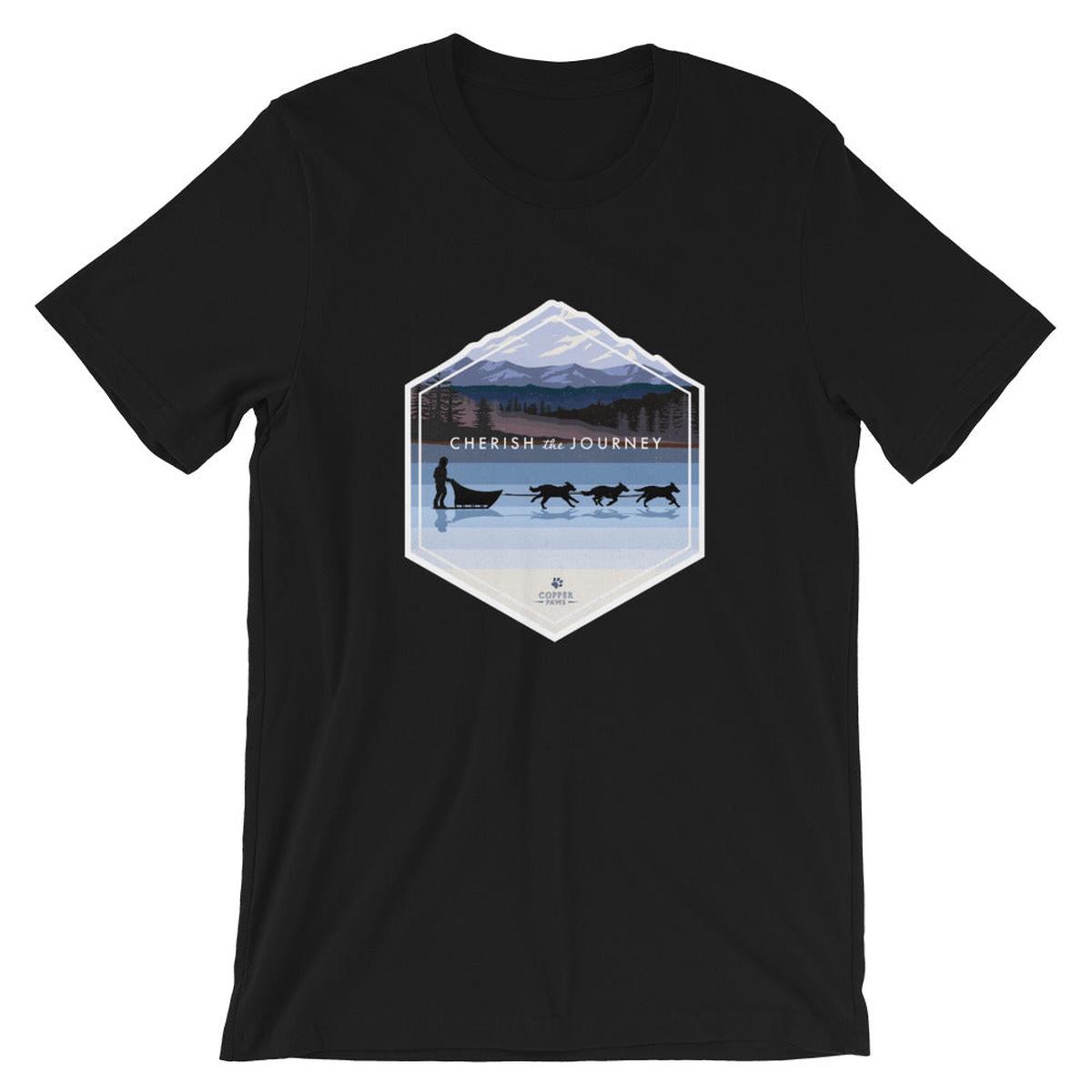 Sledding Journey Tee - Black | 4XL