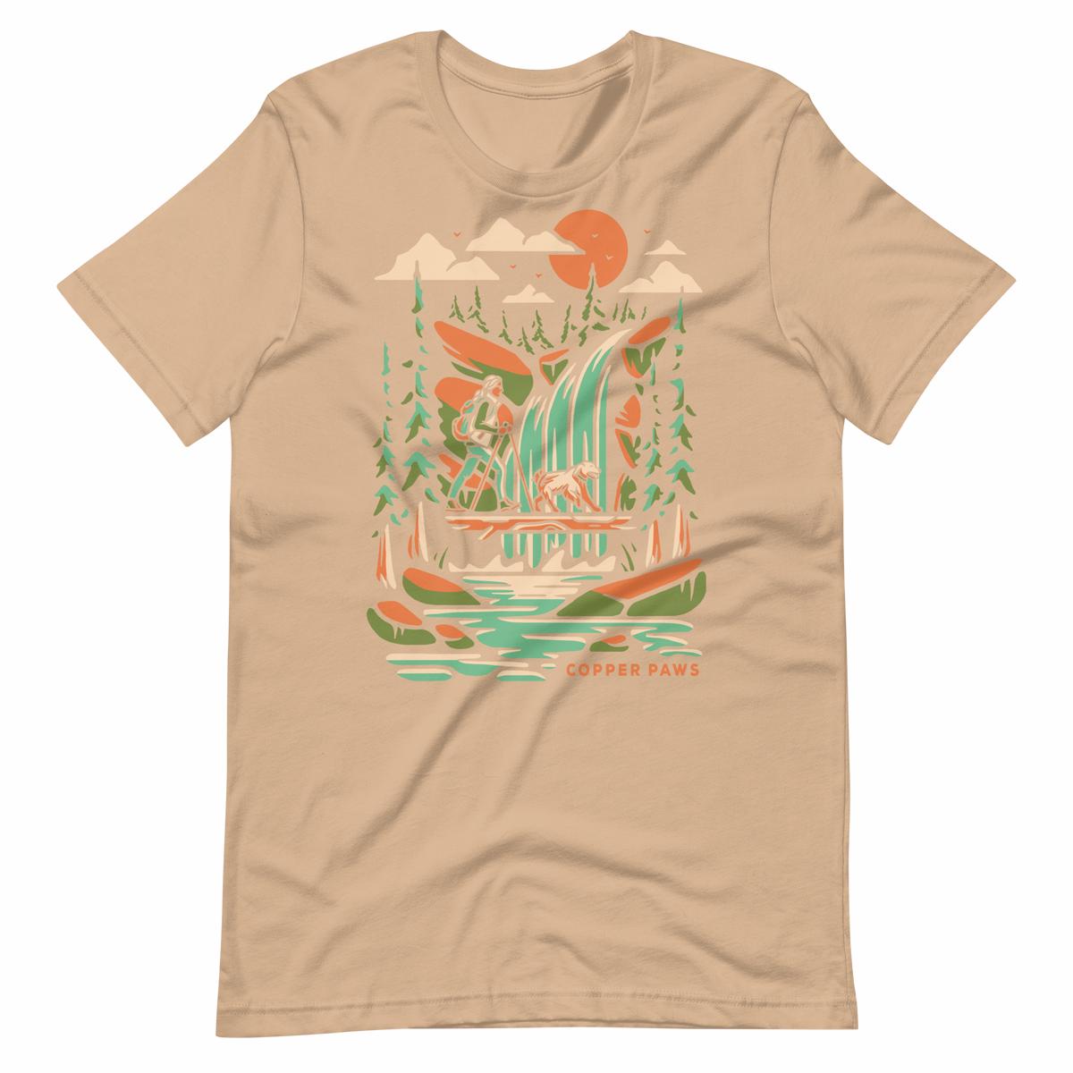 Waterfall Hike Tee - Tan | S