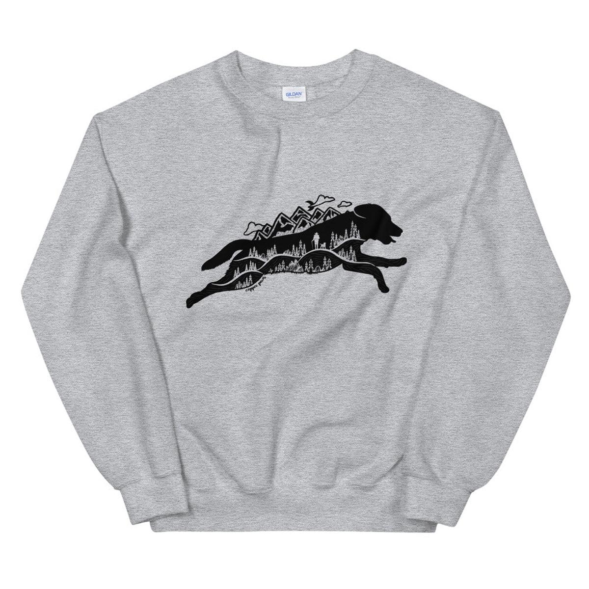 Running Wild Sweatshirt - Sport Grey | S