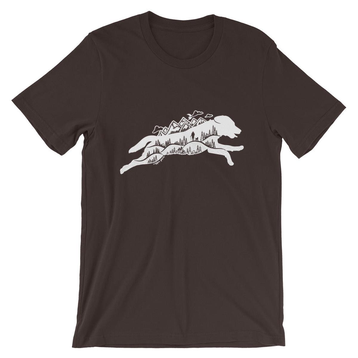 Running Wild Tee - Brown | 2XL