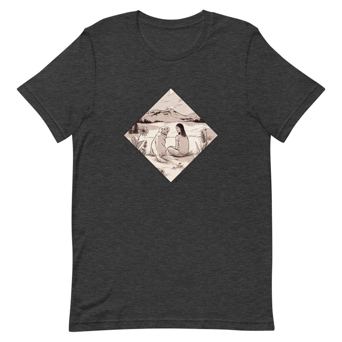 Roan Mountain Tee - Dark Grey Heather | 4XL