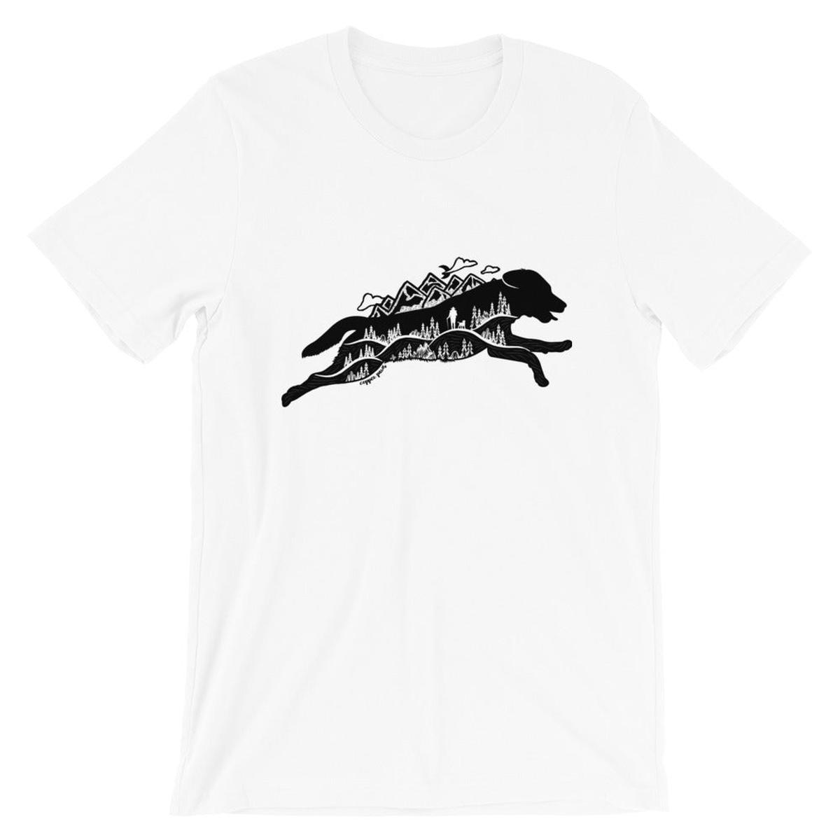 Running Wild Tee - White | L