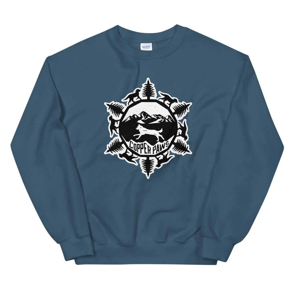 PupFlake Sweatshirt - Indigo Blue | S
