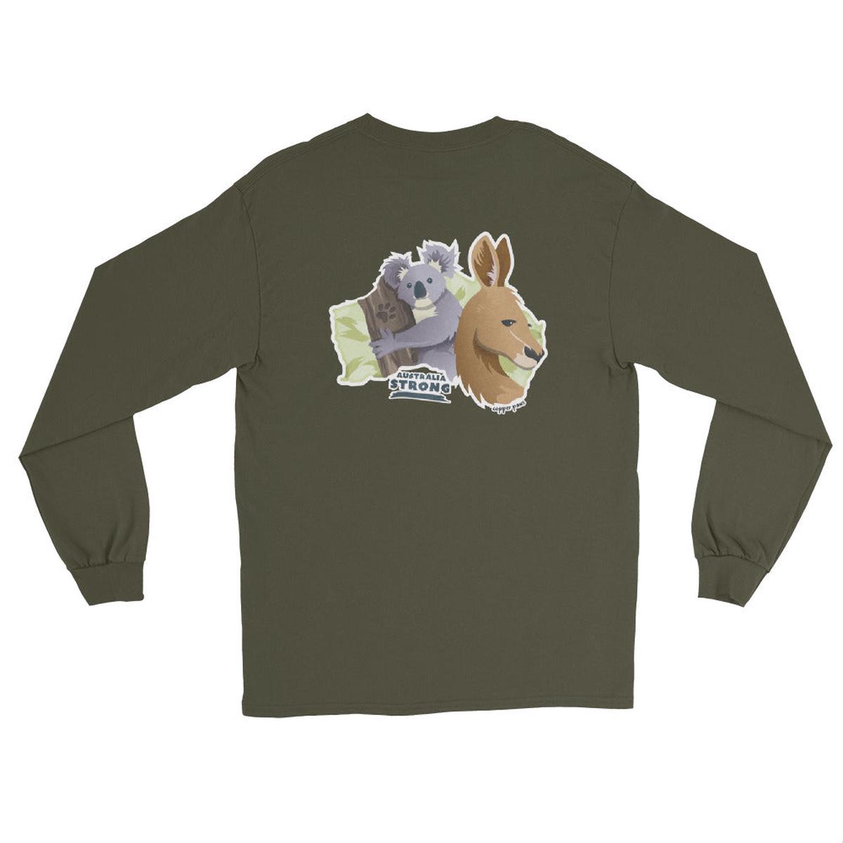 Outback Long Sleeve Shirt - Military Green | M