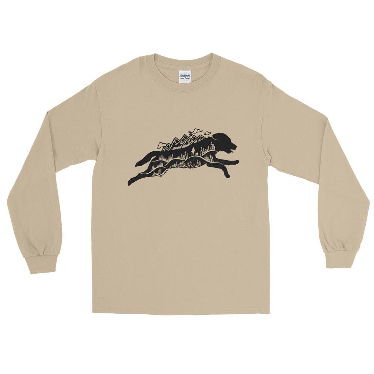 Running Wild Long Sleeve Shirt - Sand | L