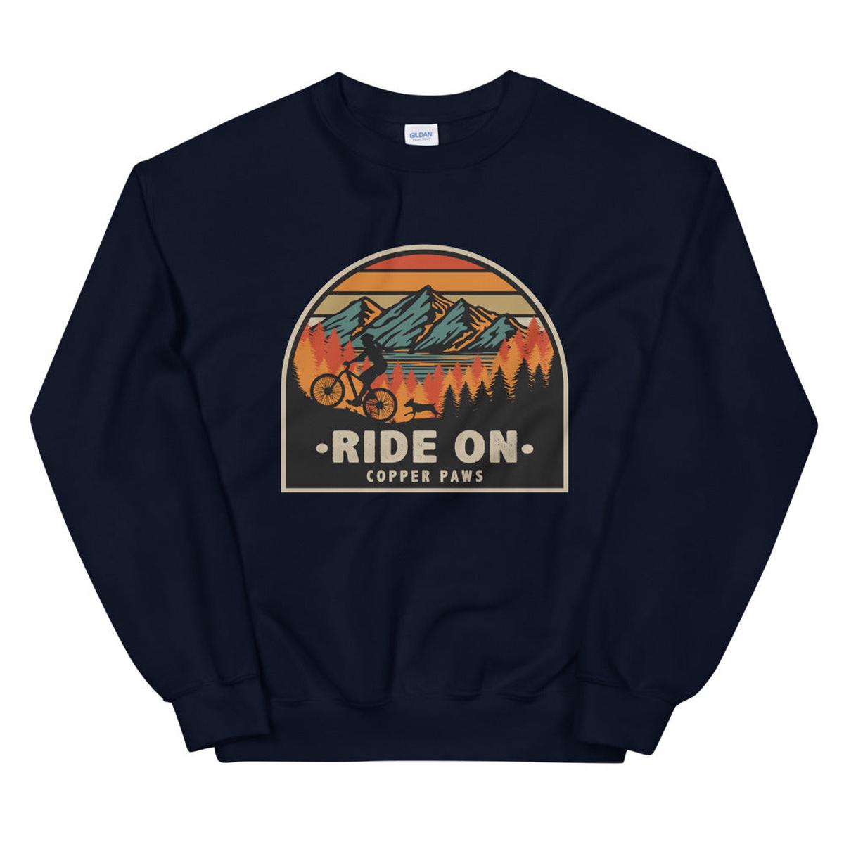 Ride On Sweatshirt - Navy | 3XL