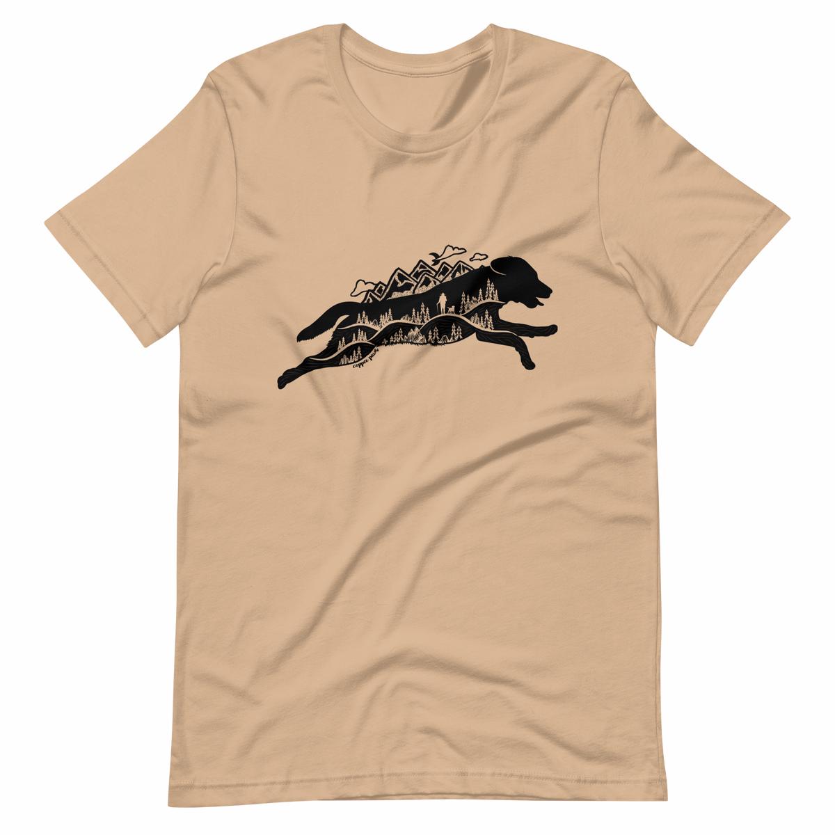Running Wild Tee - Tan | S