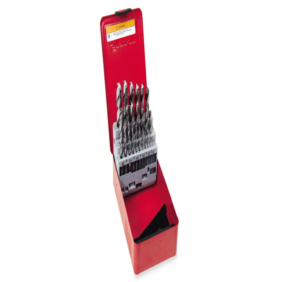 25 PC METRIC HSS DRILL BIT SET