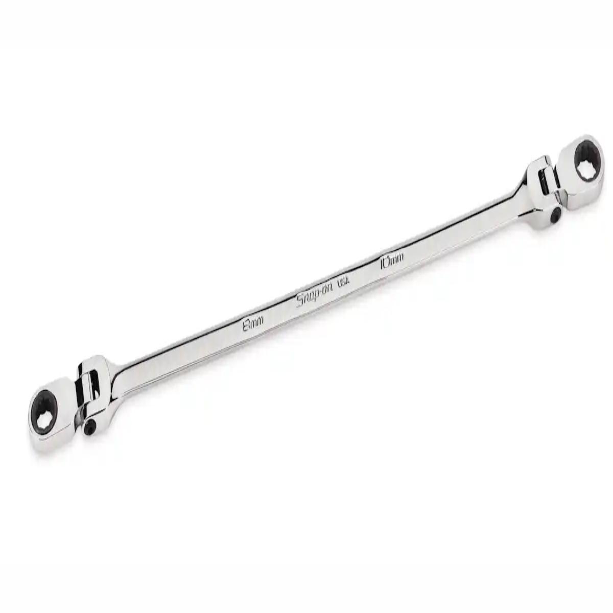 8mm & 10mm DOUBLE FLEX RATCHETING BOX WRENCH
