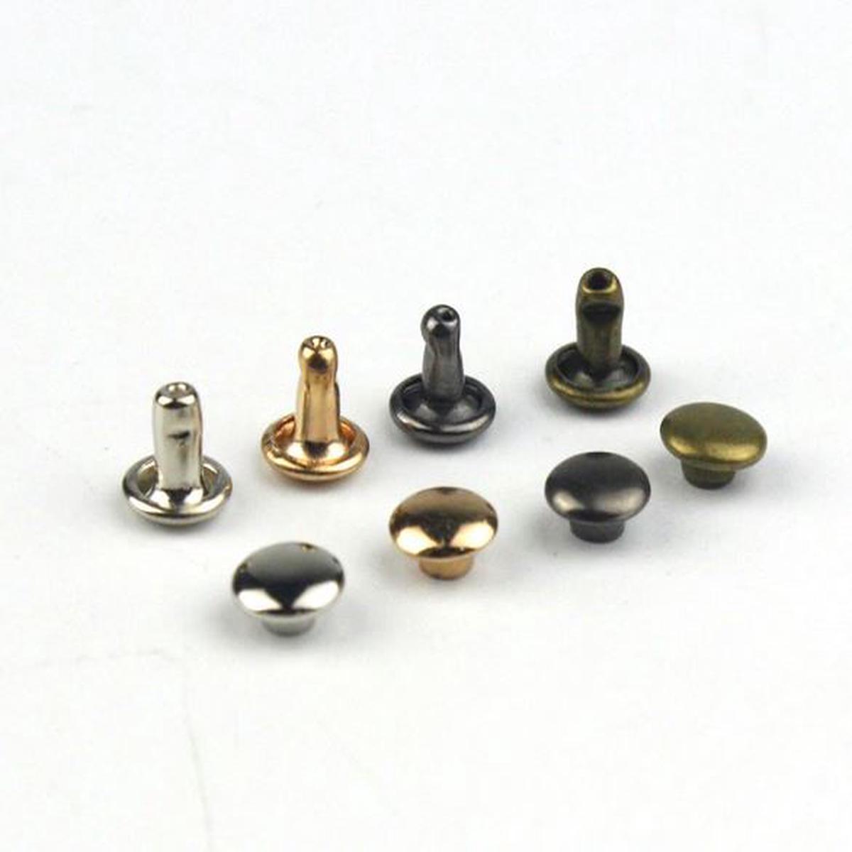 Double Cap Rivet Sets - Size 33 (50 pack)