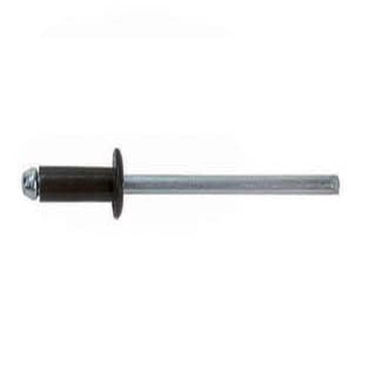FRIULSIDER Dark Brown Aluminum Rivets -  mm.4x8