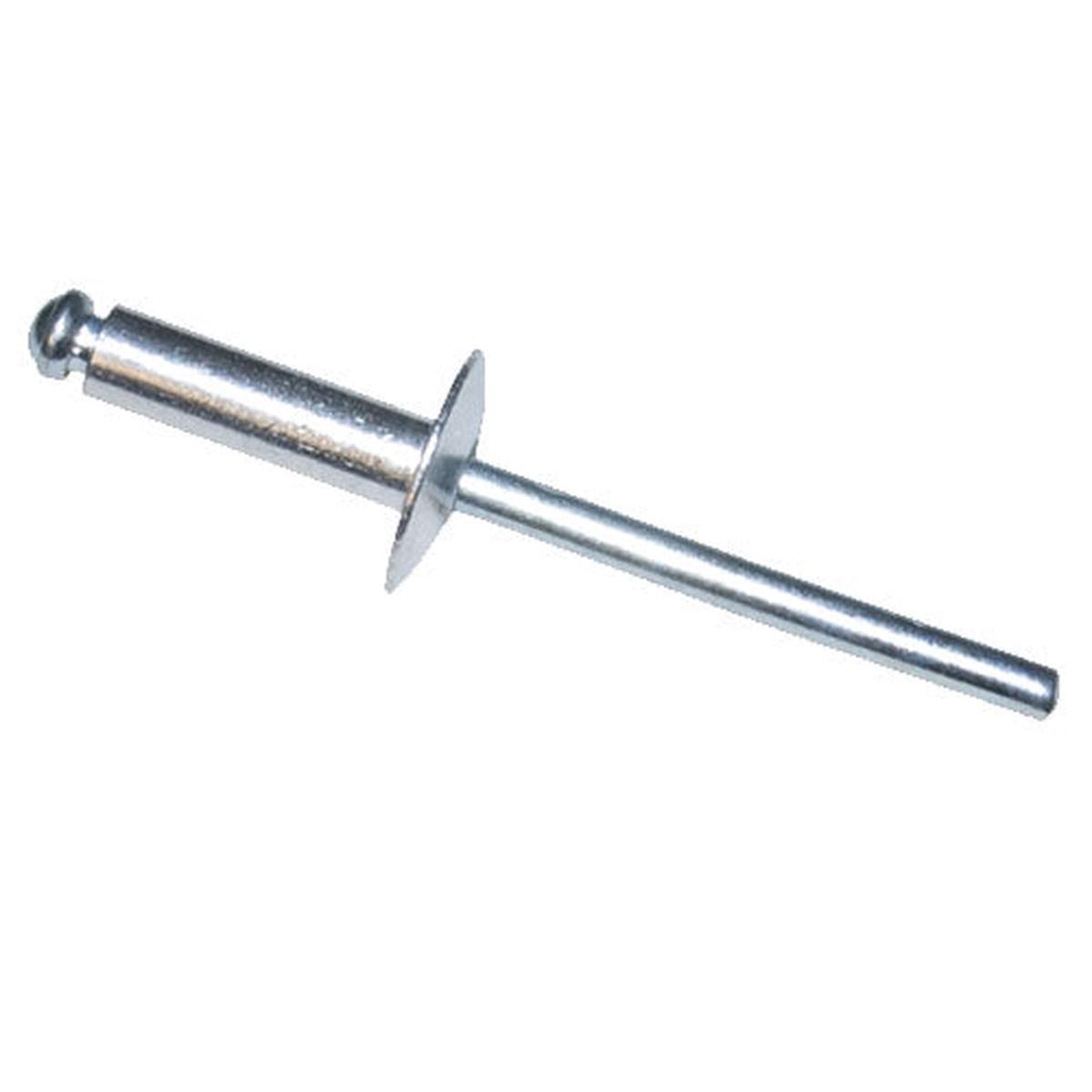 Genfitt 4.8 x 13 x 16mm Aluminium Wide Head Rivets (100pk)