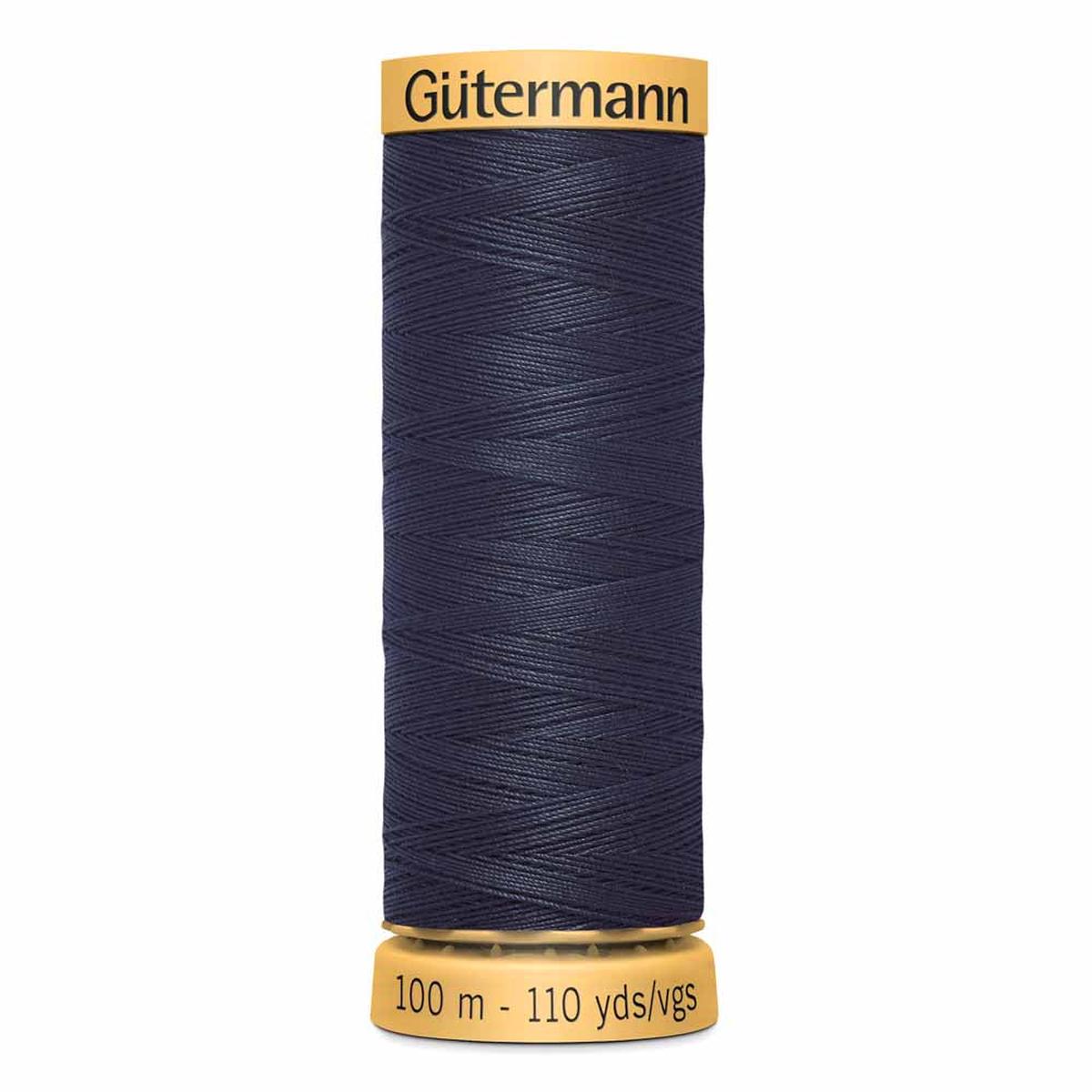 GTERMANN 100% Cotton Thread - 100m (39 Colours) - Dark Navy