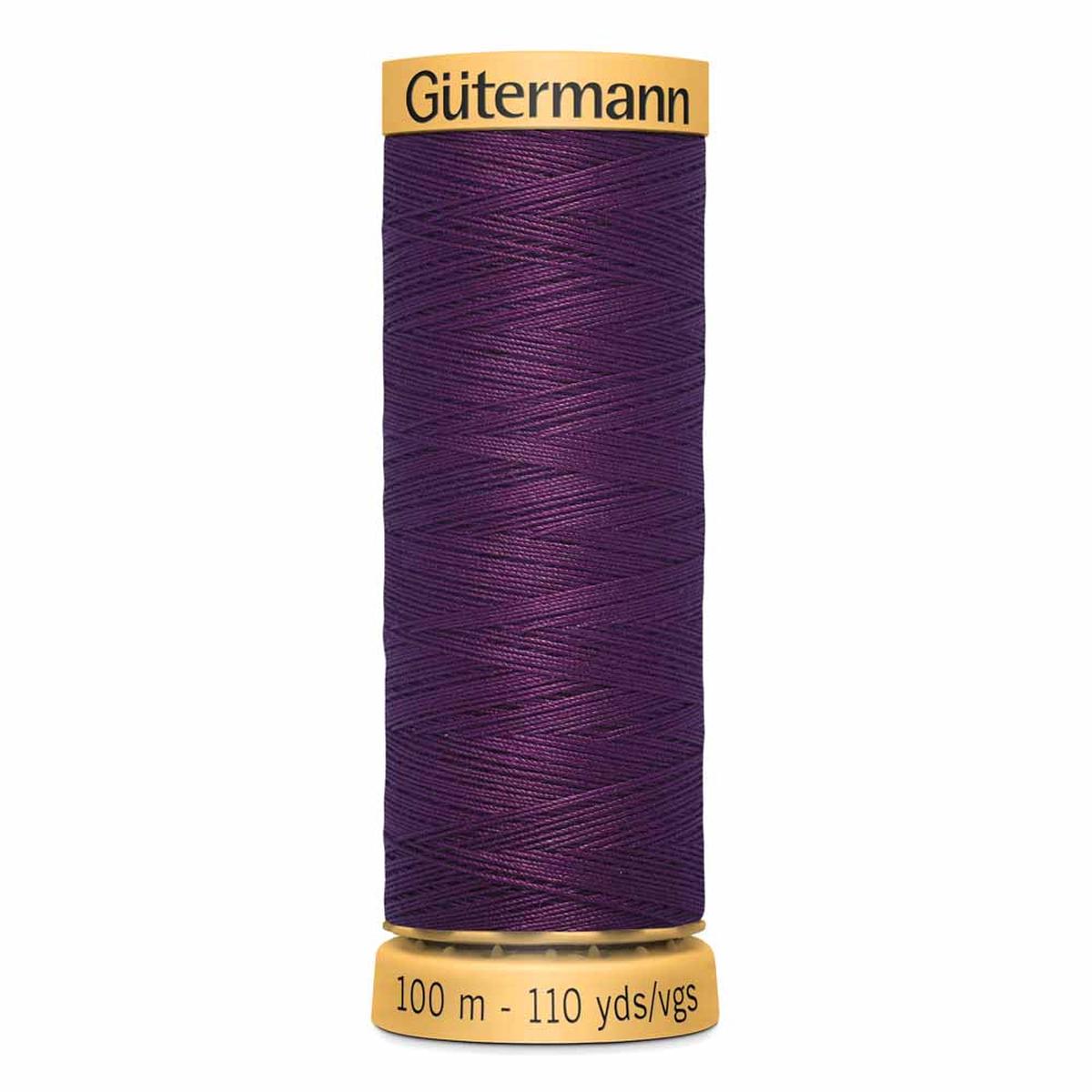 GTERMANN 100% Cotton Thread - 100m (39 Colours) - Eggplant