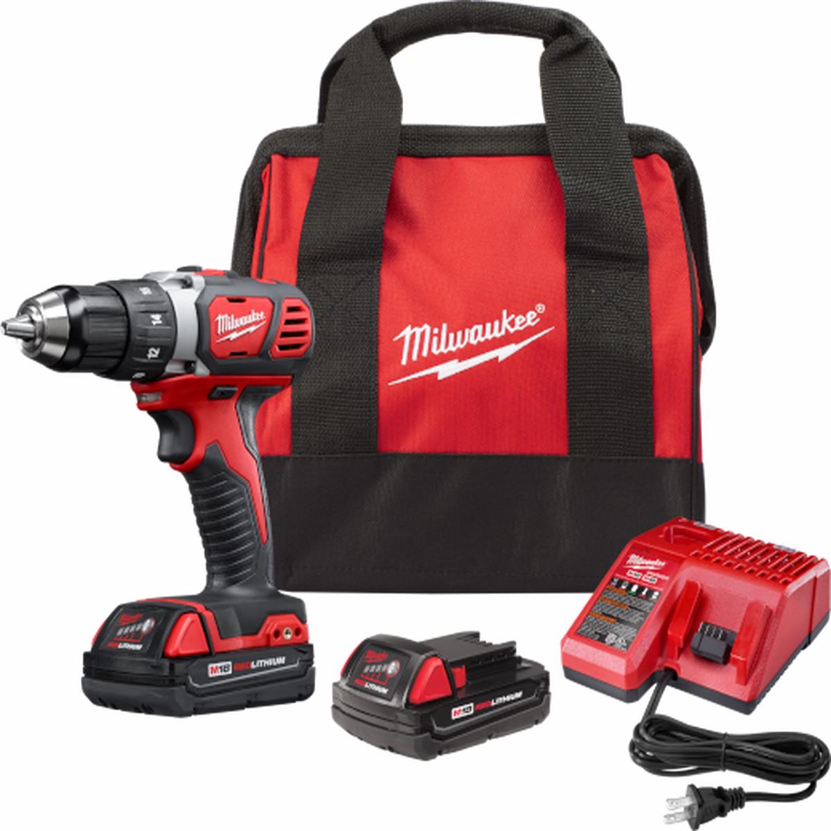 M18 COMPACT 1/2" DRILL DRIVER KIT