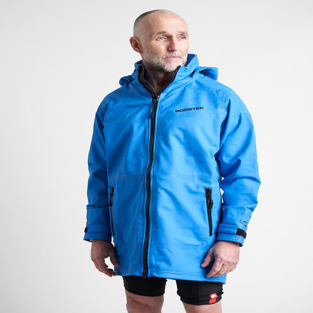 Pro Aquafleece Rigging Coat - Custom Printed - Signal Blue | X-Large/2X-Large