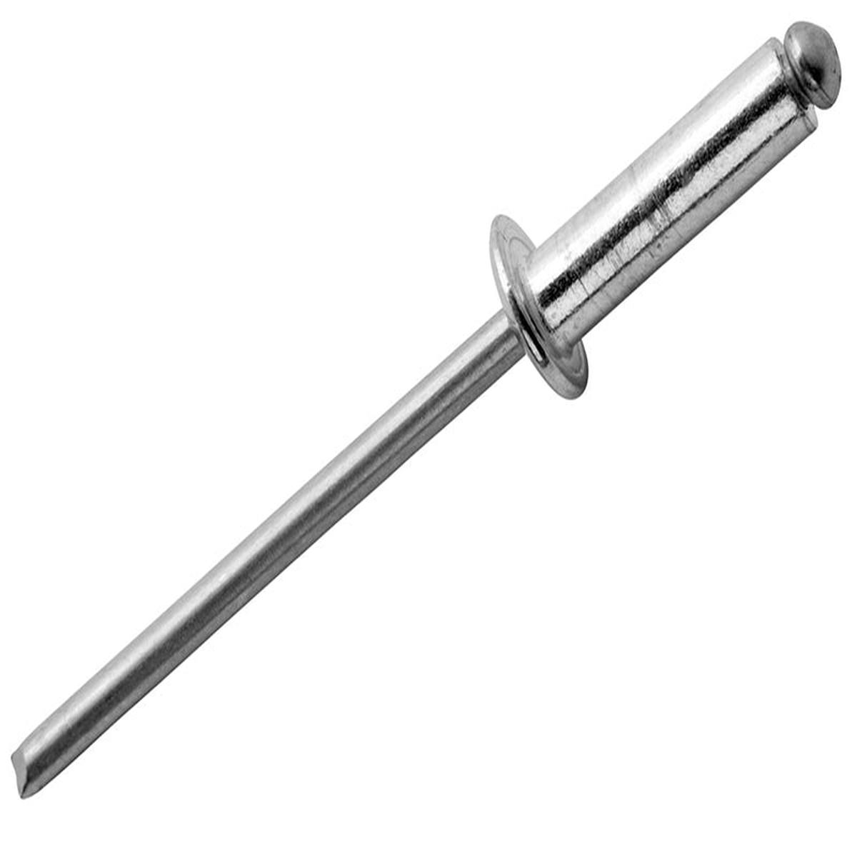 Rapid  Standard Aluminium Rivets 4 x 8mm Bag of 100