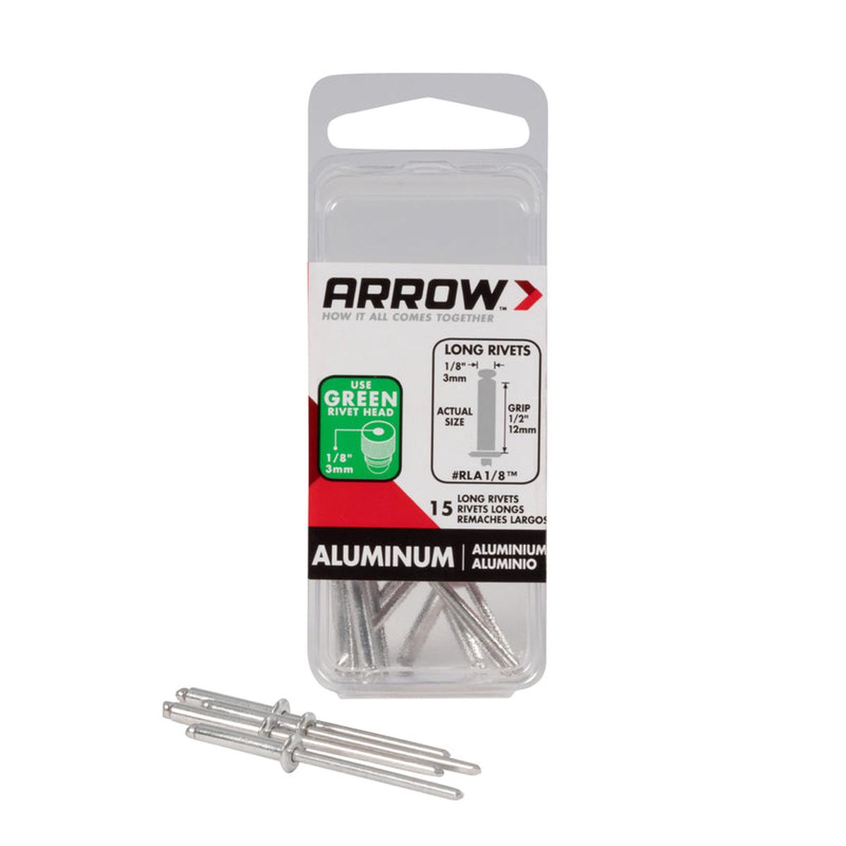RIVETS ALMN LONG 1/8"DIA