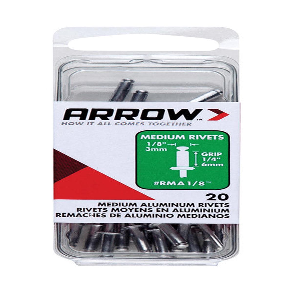 RVT AL 1/8"X1/4" 20PK